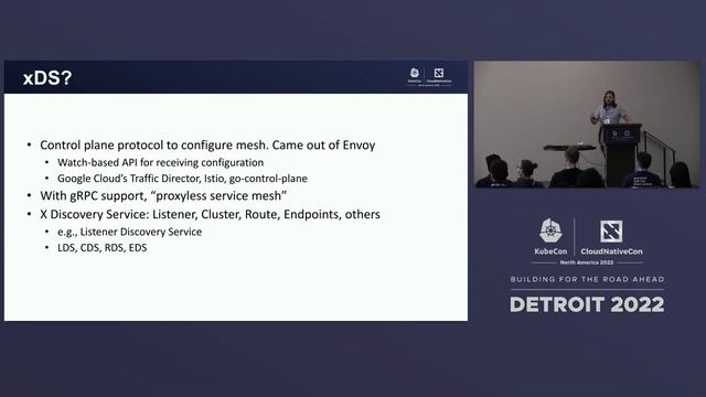 Feature Work In GRPC; XDS And Not - Eric Anderson & Kevin Nilson, Google смотреть онлайн