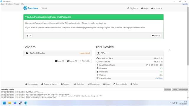 [TUT] OpenMediaVault - SyncThing einrichten (einfaches Backup) [4K | DE] смотреть онлайн