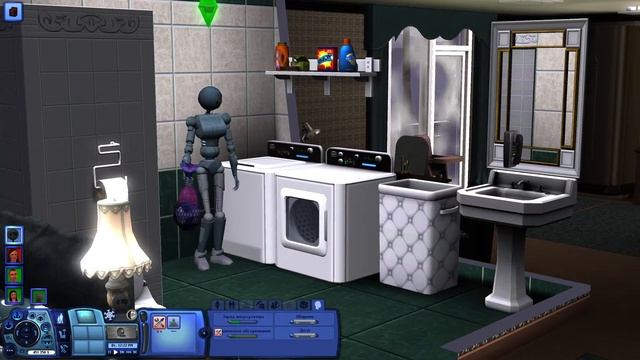 Робот управляется с хозяйством The Sims 3 смотреть онлайн
