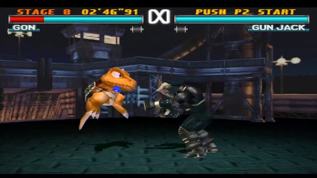 Прохождение Tekken 3 GON смотреть онлайн