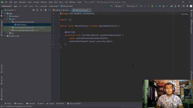 ¡Como instalar Android Studio, hacer tu primer hola mundo y pasar la a tu celular por cable 2022! смотреть онлайн