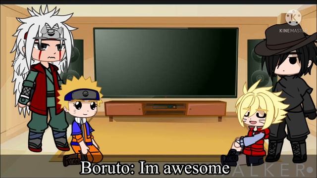 Boruto time travel arc react part 1•’sHE’s jUSt a FrIEnD’•read desc if you want too смотреть онлайн