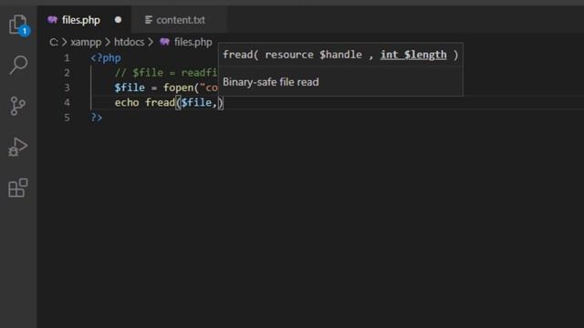 How to read files | php 7.4 tutorial смотреть онлайн