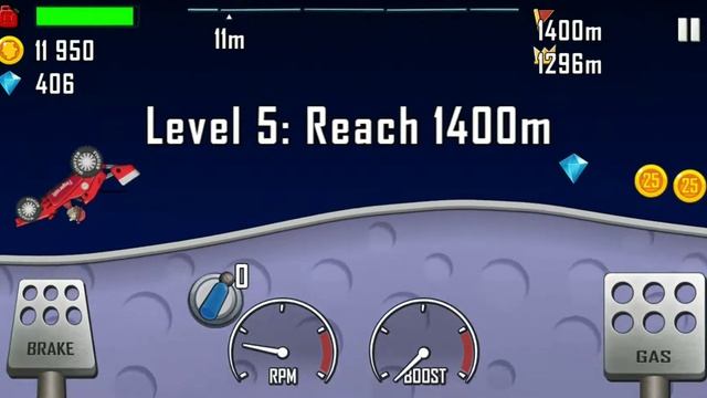 Hill Climb RACING Как долго ехать - можно ли пройти игру? смотреть онлайн