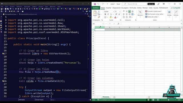 Curso Apache POI Completo - Creacion de celdas смотреть онлайн