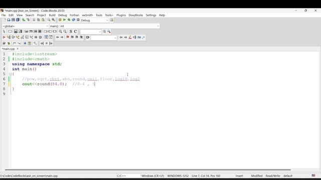 C++ library: cmath смотреть онлайн