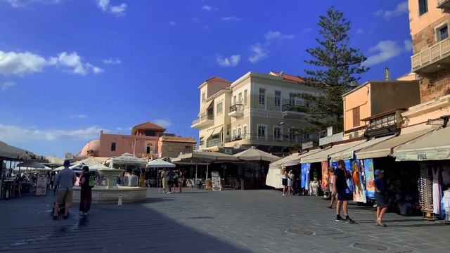 Ханья, самый красивый город Крита. Греция, лето 2021 | Chania, Crete, Greece, summer 2021 смотреть онлайн