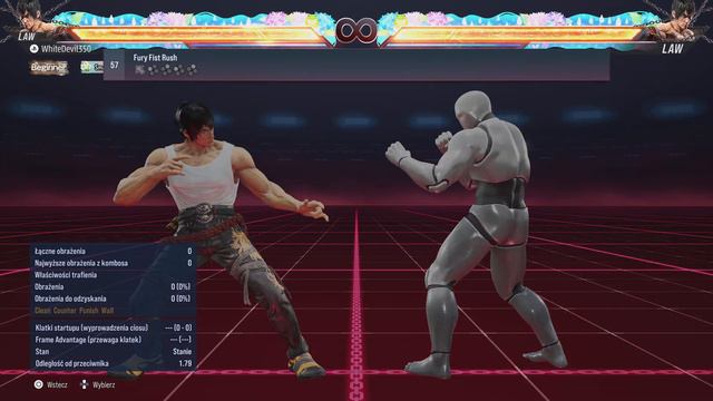 Tekken 8 Marshall Law Move List смотреть онлайн