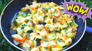 Вкусные Кабачки на сковорде. Быстрый и легкий ужин за 20 минут!