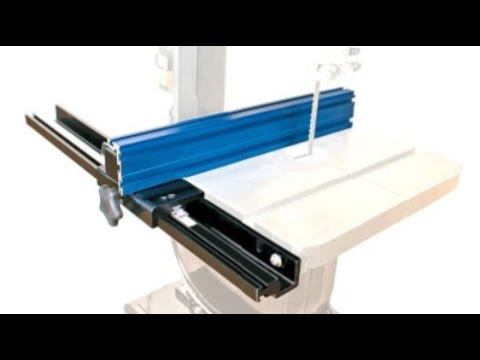 Параллельный упор на ленточной пиле. Нюансы настройки и эксплуатации. смотреть онлайн