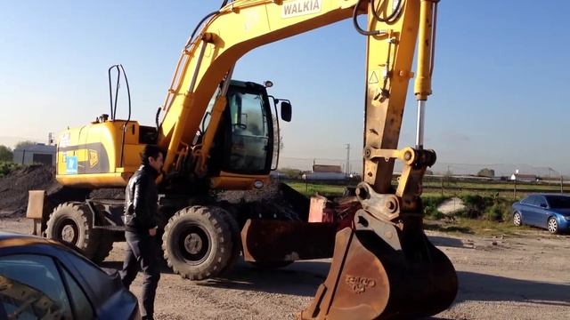 Колесный экскаватор JCB JS175W 2006 7200IronPark-02 смотреть онлайн
