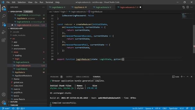 Ionic Tutorial #11.1 - Login Page #2 - Recover password functionality with NGRX state management смотреть онлайн