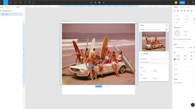 Размытие в Фигме смотреть онлайн