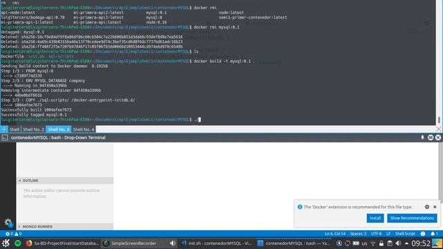 Crear una base de datos mysql en docker смотреть онлайн