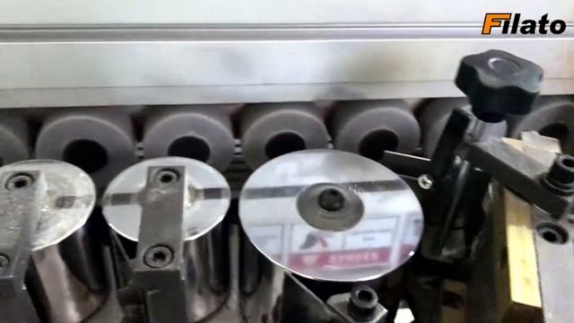 Кромкооблицовочный станок Filato 5001UQL 2 INDUSTRIAL | Процесс облицовывания прямолинейной кромкой смотреть онлайн