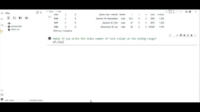 Slicing Dataframe in Pandas смотреть онлайн