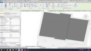 Курсовая в Revit 2022: плоская кровля