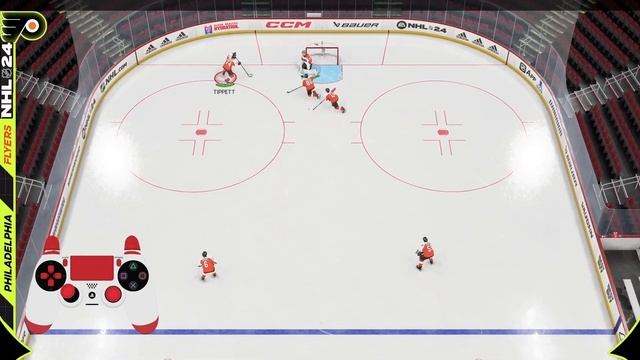 NHL 24 КАК СДЕЛАТЬ ПАС НА TOTAL CONTROL смотреть онлайн
