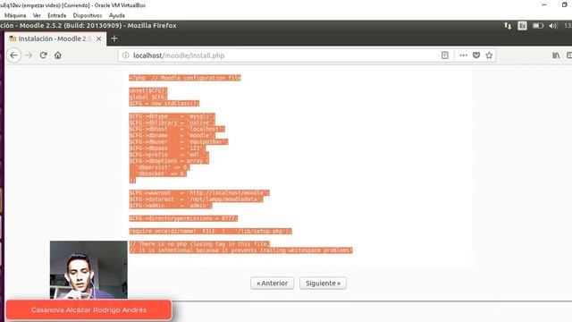 Practica 7.- Instalación de la Plataforma Educativa Moodle con Lamp. смотреть онлайн