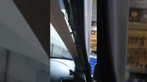 Снятие накладки передней стойки Kia\Hyundai