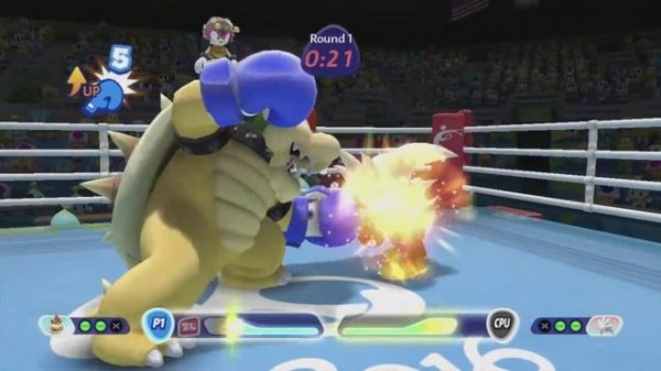 Mario & Sonic at the Rio 2016 Olympic Games - Boxing All Characters Gameplay