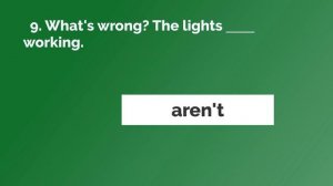 Test Your English! Present Simple and Present Continuous - QUIZ