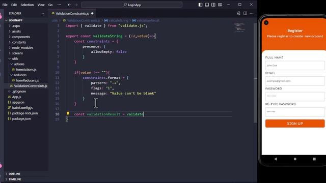 Login, Signup, OTP Verification Screens with Animations | React Native смотреть онлайн