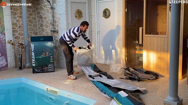 1ères impressions client - Kayak Aqua Marina Steam 412 2022 | Orange-marine.com смотреть онлайн