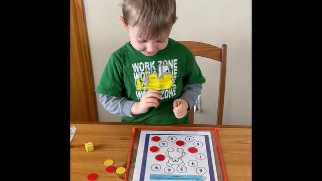 EDUCATIONAL MATH GAMES FOR KIDS! Dice games part 1, preschool, kinder, first grade, homeschooling смотреть онлайн