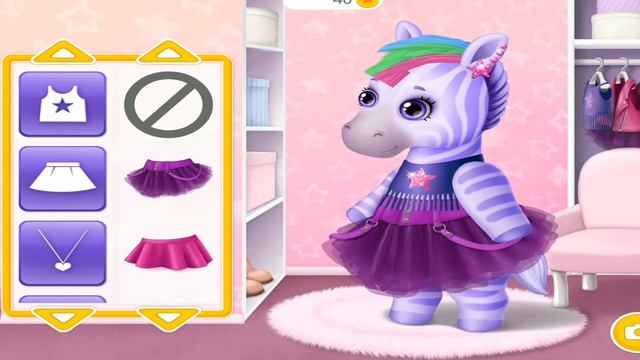 Fun Horse Care Games - Pony Makeup, Dress Up Color Hair Salon Makeover Kids & Girls Games смотреть онлайн
