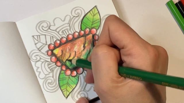 Рисуем камни: Аммолит + узоры. смотреть онлайн