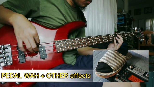 Wah Pedal And Touch Wah Sound : Bass Guitar With Mooer GE100 - Sound Test And Setting