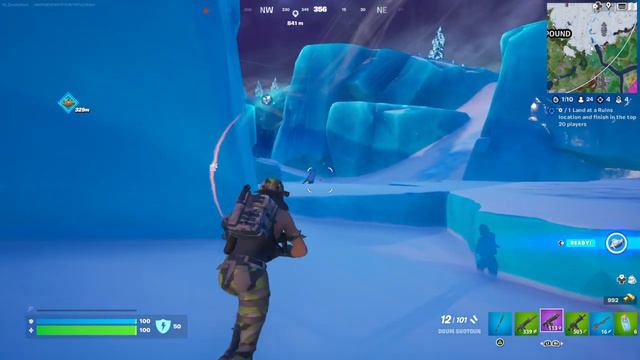 Fortnite chapter 4 season 3 - Crowned Victory royale (solo) as Swamp Stalker смотреть онлайн