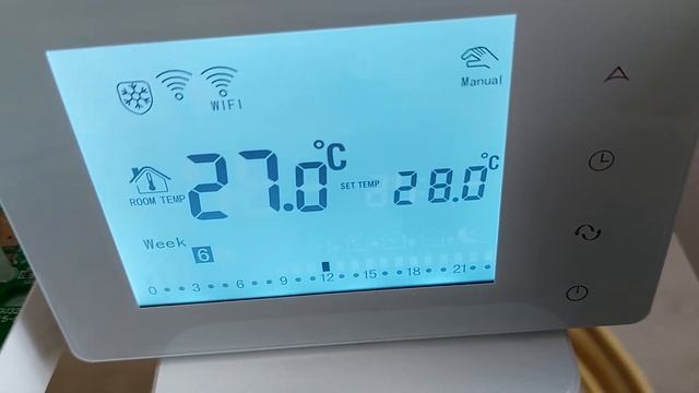 Подключение термостата BEOK BOT306RF-WIFI газовому котлу BAXI ECO CLASSIC 24F. Часть 2. смотреть онлайн