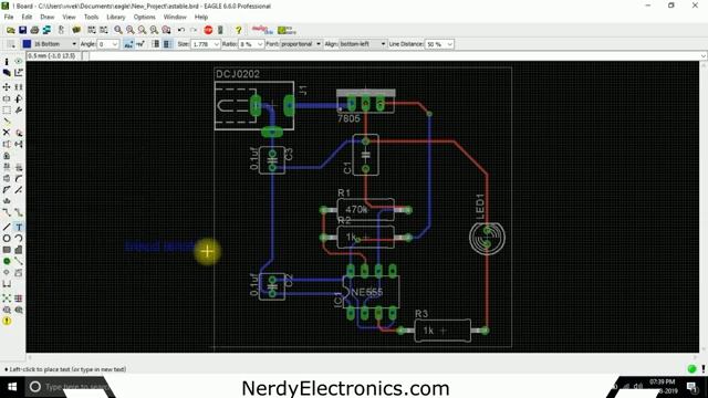 PCB Design with EAGLE - 10 - Add Text смотреть онлайн