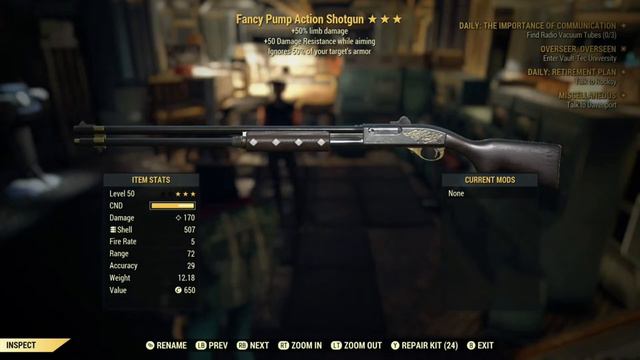 Fallout 76 | How To Get The "Fancy" Legendary Shotgun and Revolver смотреть онлайн