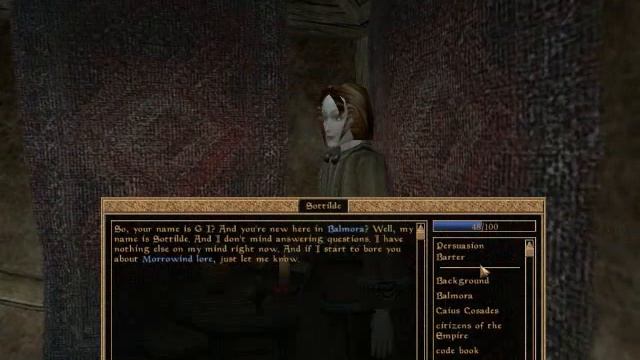 Morrowind LP Fighters Guild Quest 4 Code Book смотреть онлайн