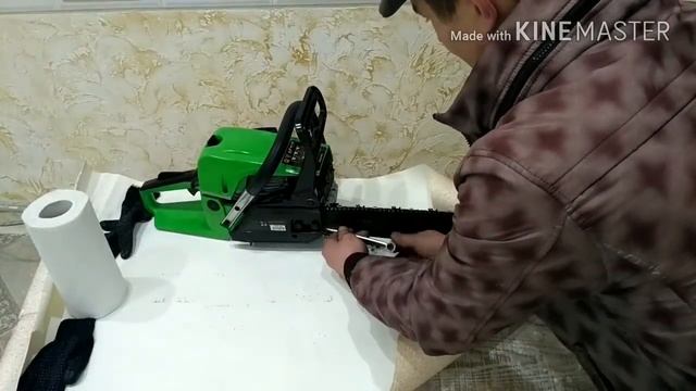 Бензопила DGM-281 видеообзор (отзыв) Виталия смотреть онлайн