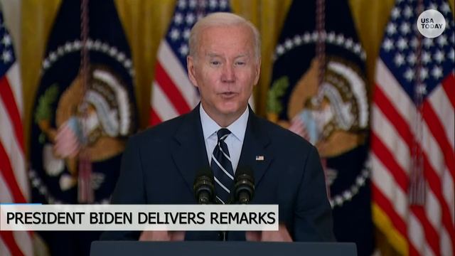 Biden speaks after visiting with Capitol Hill Democrats | USA Today смотреть онлайн
