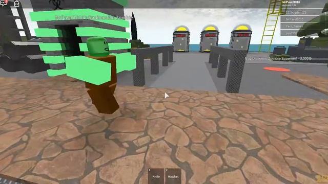 создаём своих зомби в Roblox №2 смотреть онлайн