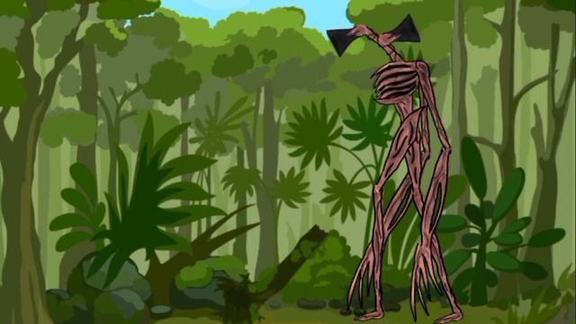 сиреноголовый против мультяшного кота Sirenhead Vs Cartoon Cat рисуем мультфильмы 2