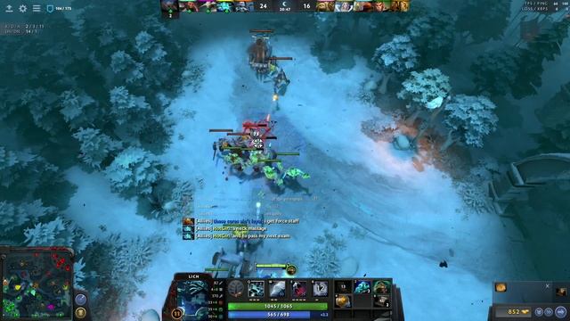 DOTA 2 | LICH | SPEED LIMITER | Debuff with Movement Speed Slows for 250 seconds смотреть онлайн
