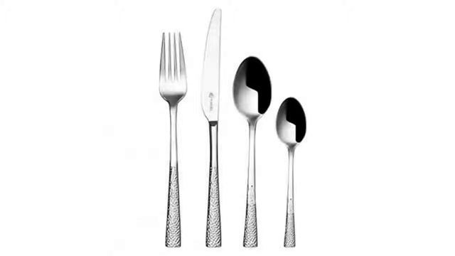 MUST See Review! Viners 24 Piece Stainless Steel Cutlery Set. Viners Splendour Hammered effect Cu.. смотреть онлайн