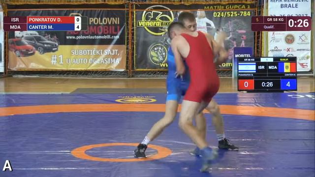 Dimitri PONKRATOV (ISR) - Maksim CANTER (MDA).mp4 смотреть онлайн