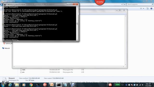 Perl Script Basic Tutorial 26 Files Basics смотреть онлайн