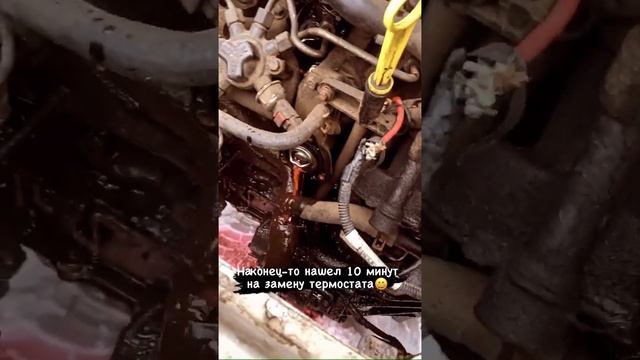 Жутковатый антифриз ? Ford 1.8 TDCI, замена термостата смотреть онлайн