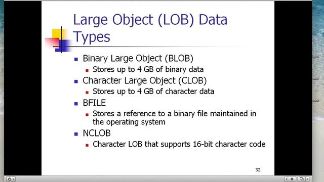 Oracle Database - Lecture 7 смотреть онлайн