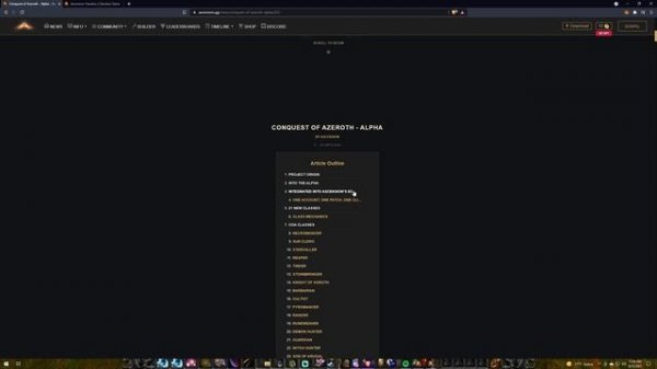 How to Get Access To Conquest of Azeroth ALPHA
