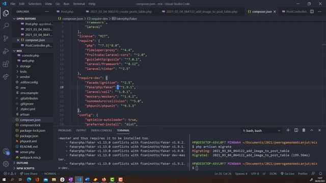 11 Tutorial Laravel 8 Cara Mudah Setup Seeder dan Faker смотреть онлайн