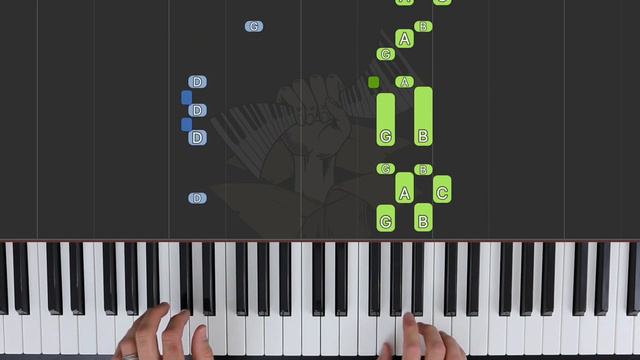 Ecossaise in G / ABRSM Piano Grade 2 2021 & 2022, A:3 / Synthesia Piano tutorial смотреть онлайн